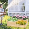 Tangkula 3-Tier Outdoor Raised Garden Bed Fir Wood Elevated Flower Box Backyard - 2 of 4