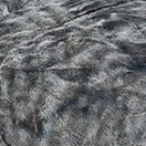 gray shearling
