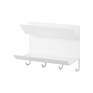Yamazaki Home - Magnetic Entryway Rack - Steel - 1 of 4