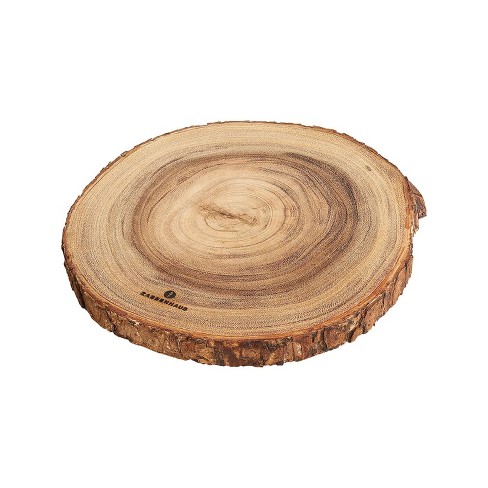 Zassenhaus Wood Serving Board, Acacia, round - image 1 of 4