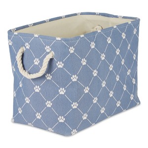 Bone Dry Polyester Pet Bin Trellis Paw - 1 of 4