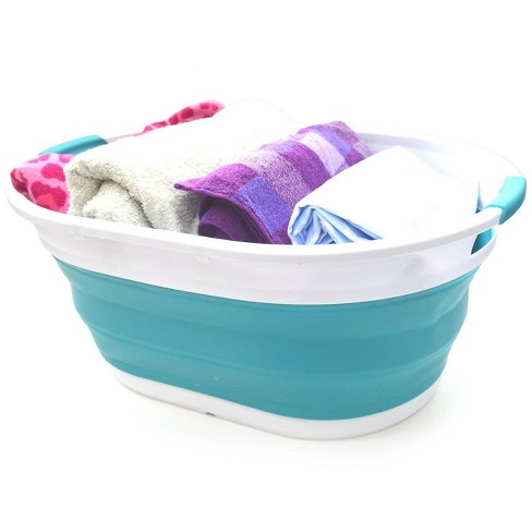 SAMMART 39L(10.3 gallon) Collapsible Plastic Laundry Basket, Water capacity: 30L (7.9 gallon) - image 1 of 4