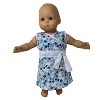 Doll Clothes Superstore Flower Aline Dress Fits 15-16 Inch Baby And Cabbage Patch Kid Dolls - 3 of 4