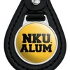 Northern Kentucky University Alumn Black Leather Keychain - 3 of 4