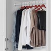 Casafield Wooden Suit Hangers, Non-Slip Pant Bar & Swivel Hook - Set of 40 - 4 of 4