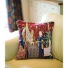 Signare USA Lady and Unicorn Sense of Hearing Pillowcase/ Cushion Cover 18 x 18 inch - 2 of 2