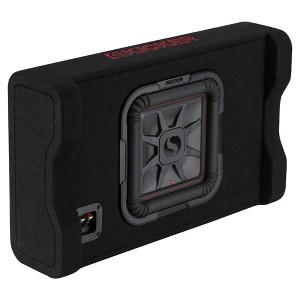 Kicker 49L7TDF102 Down-Firing 10" L7T 2-Ohm Subwoofer Enclosure, 500 Watts RMS - 1 of 4