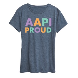 Women's - Instant Message - AAPI Proud Short Sleeve Graphic T-Shirt - 1 of 4