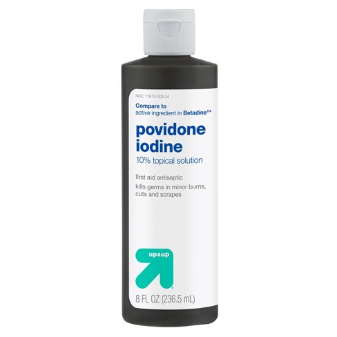 BETADINE POVIDONE IODINE FIRST AID SOLUTION ANTISEPTIC CUTS WOUNDS