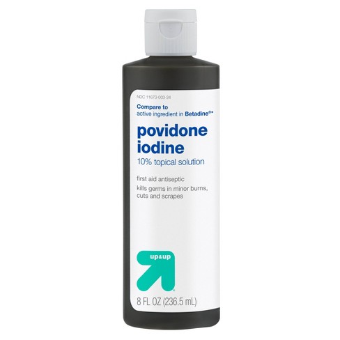 Povidone-Iodine Solution - 8oz - up & up™ - image 1 of 3
