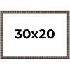 PosterPalooza | Deco Black Picture Frame - UV Acrylic, Backing Board, Hanging Hardware Included - 2 of 4