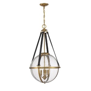 Savoy House Bozeman 4 - Light Pendant in  Warm Brass - 1 of 3