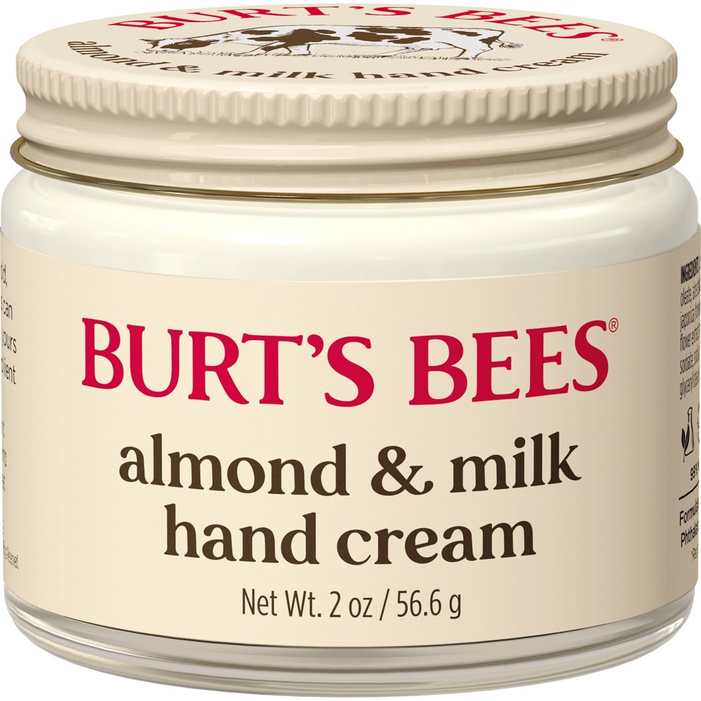 Photos - Cream / Lotion Burts Bees Burt's Bees Almond & Milk Hand Cream - 2oz 