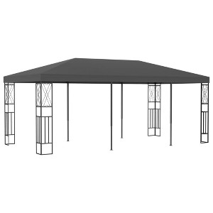 vidaXL Gazebo 9.8'x19.6' Anthracite Fabric - 1 of 4