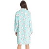 Just Love Plush Zipper Lounger Short Robe - 3 of 3