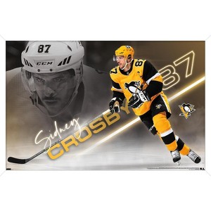 Trends International NHL Pittsburgh Penguins - Sidney Crosby 21 Framed Wall Poster Prints - 1 of 4