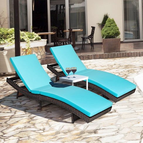 Turquoise lounge shop chair cushions