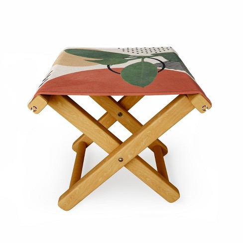 City Art Nature Geometry III Folding Stool - image 1 of 3