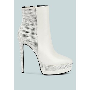 Encanto High Heeled Ankle Boots Women - 1 of 4