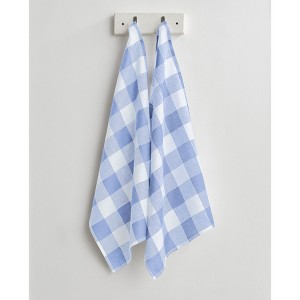 Solino Home Linen Buffalo Check Kitchen Towels - 1 of 4