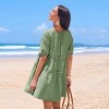 Women's Breezy Sage Green Swiss Dot Tiered Dress - Cupshe - 2 of 4
