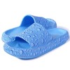 Mens Pool Slides Bathroom Sandals, Bath Slippers,Shower Shoes , Ultimate Comfort, Lightweight, Thick Sole, Non-Slip, Easy to Clean - 2 of 4