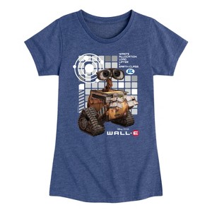 Girls' - Disney - Cube Collage Fitted Short Sleeve Graphic T-Shirt - 1 of 4