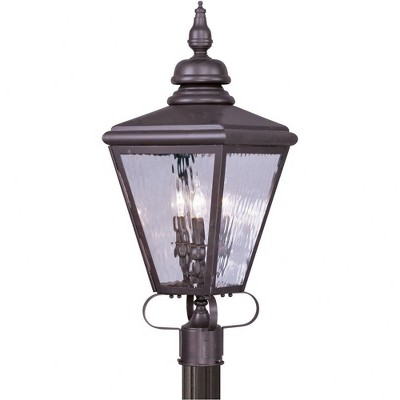 Livex Lighting Cambridge 3 - Light Wall Light in  Brushed Nickel