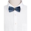 INSPIRE CHIC Men's Velvet Adjustable Pre-Tied Bow Tie - 4 of 4