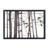 Metal Bird Wall Decor - Olivia & May: Iron Artwork, Farmhouse Style, Vertical Orientation, 27"x39" - 2 of 4