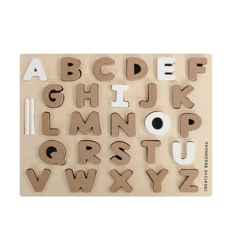Creative Beginning Chalkboard-Based Alphabet & Number Puzzles - Set of 2 Puzzles, 2 of 7