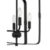 Craftmade Lighting Stowe 4 - Light Chandelier in  Flat Black - 4 of 4