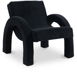 Meridian Furniture,Corduroy Corduroy Fabric Accent Chair - 1 of 4