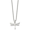 Chisel Stainless Steel Polished Dragonfly Pendant on a 20" Cable Chain Necklace - 4 of 4