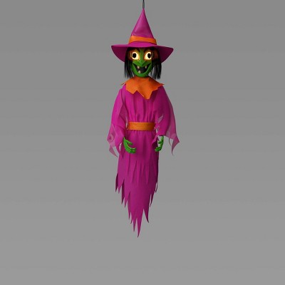 42" Light and Sound Witch Ghoul Halloween Decorative Prop - Hyde and EEK! Boutique™