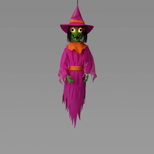 42" Light and Sound Witch Ghoul Halloween Decorative Prop - Hyde and EEK! Boutique™ - 1 of 3