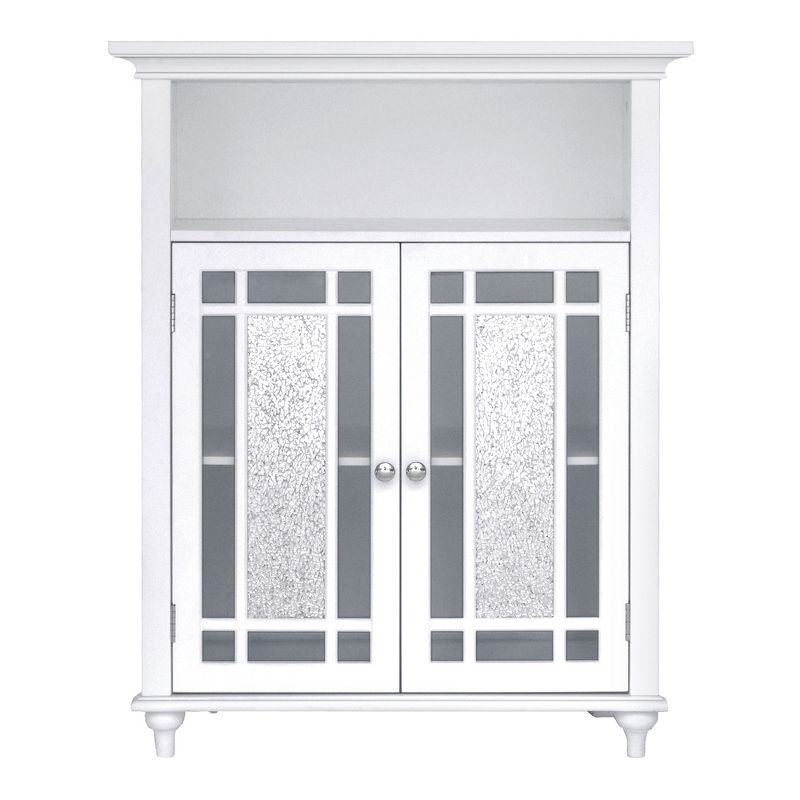 Teamson Home Windsor 26.5" x 34" 2-Door Floor Storage Cabinet, White, 1 of 9
