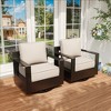 UPTION Patio Chair with Cushions（Set of 2） - 4 of 4