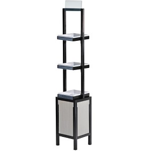 Azar Displays Slim Tower Retail Display with 3 Shelves - 1 of 4