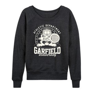 Women's - Garfield - Tennis Lightweight French Terry Slouchy - 1 of 4