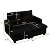 Straight Sectional Sofa with Adjustable Back & Square Armrests, Modular - 2 of 2