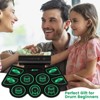 Costway 9 Pads Electronic Drum Set with Sticks & Pedals for Kids, Adult, Beginners - 4 of 4