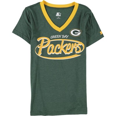 STARTER Womens Green Bay Packers Graphic T-Shirt
