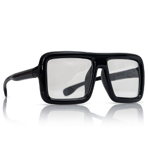 Skeleteen Children's Oversized Thick Costume Glasses - Black - 1 of 3