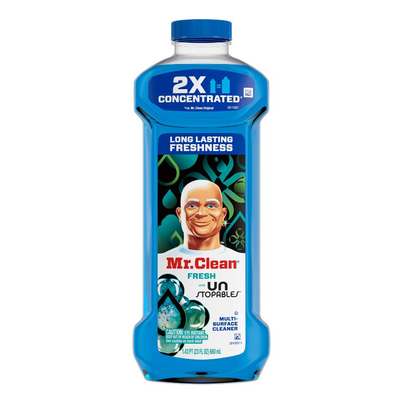 Mr. Clean Fresh Dilute Unstopables Multi-Surface Cleaner - 23 fl oz, 3 of 9