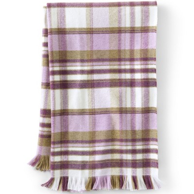 Lands' End Heavyweight Cashtouch Throw Blanket