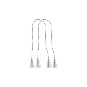 Unique Bargains Three-Sided Tassel Curtain Tie Polyester 2 Pcs - 1 of 4