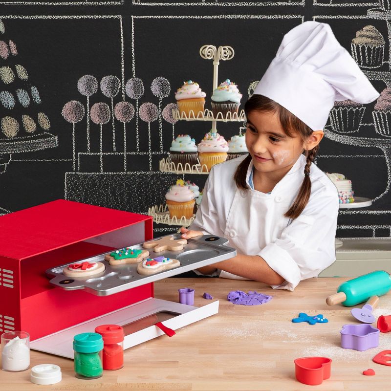 FAO Schwarz Make-Believe Bakery Oven Cookie Decorating Clay Play Set, 5 of 16