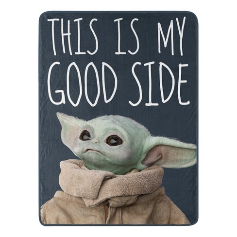 Baby yoda best sale plush throw