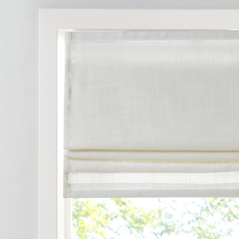 Kyler Linen Blend Light Filtering Curtain Panel Pair, 4 of 13